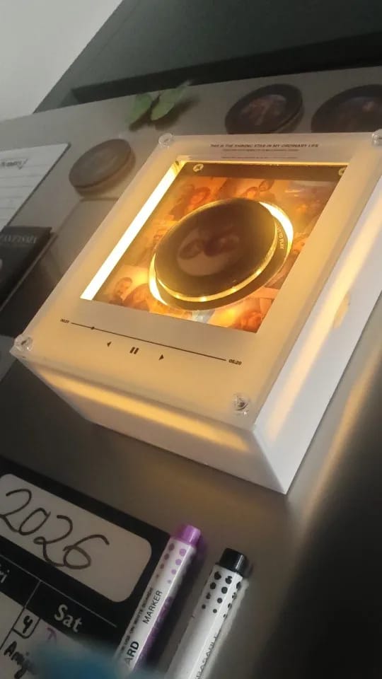 Customer photo review of Lumetuned Music Box