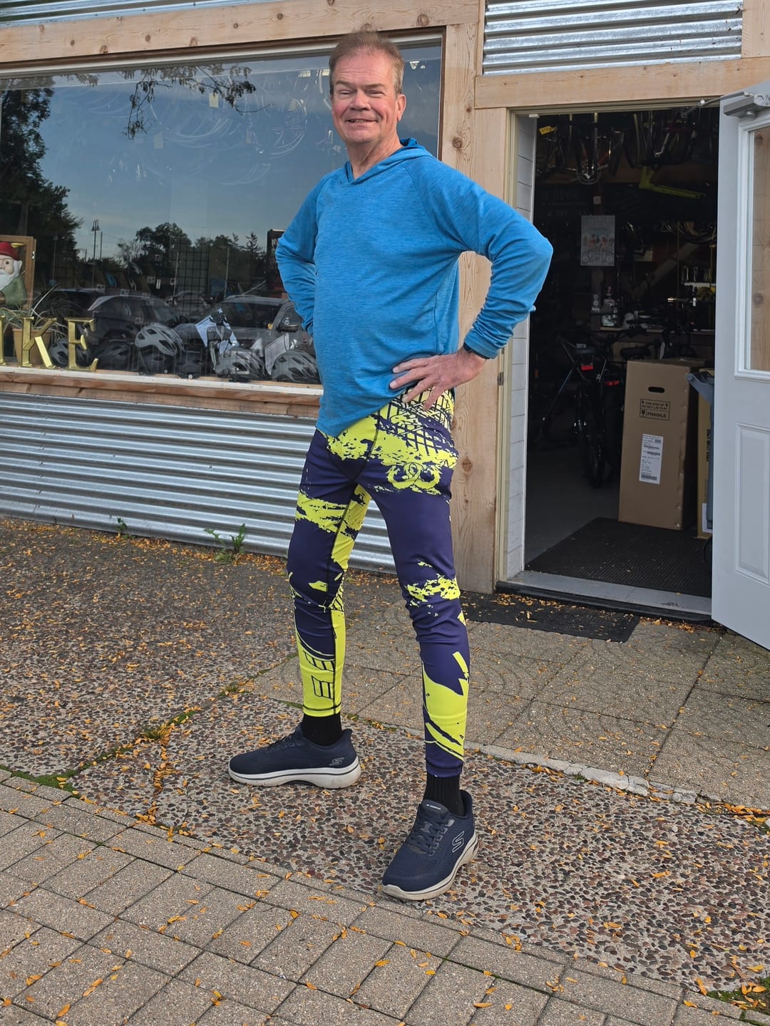 Customer photo review of Shadowcut Compression Spats
