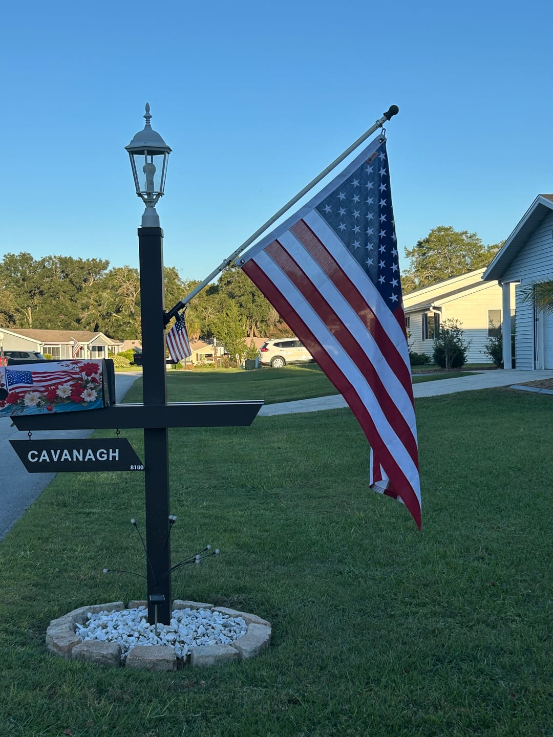 Customer photo review of Ultra Heavy Duty American Flag - 2-ply Polyester - Made In USA