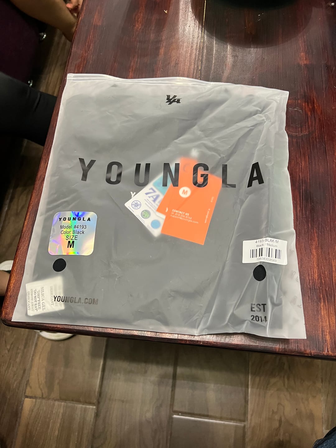 Customer photo review of 4193 - Classic Compression Tees