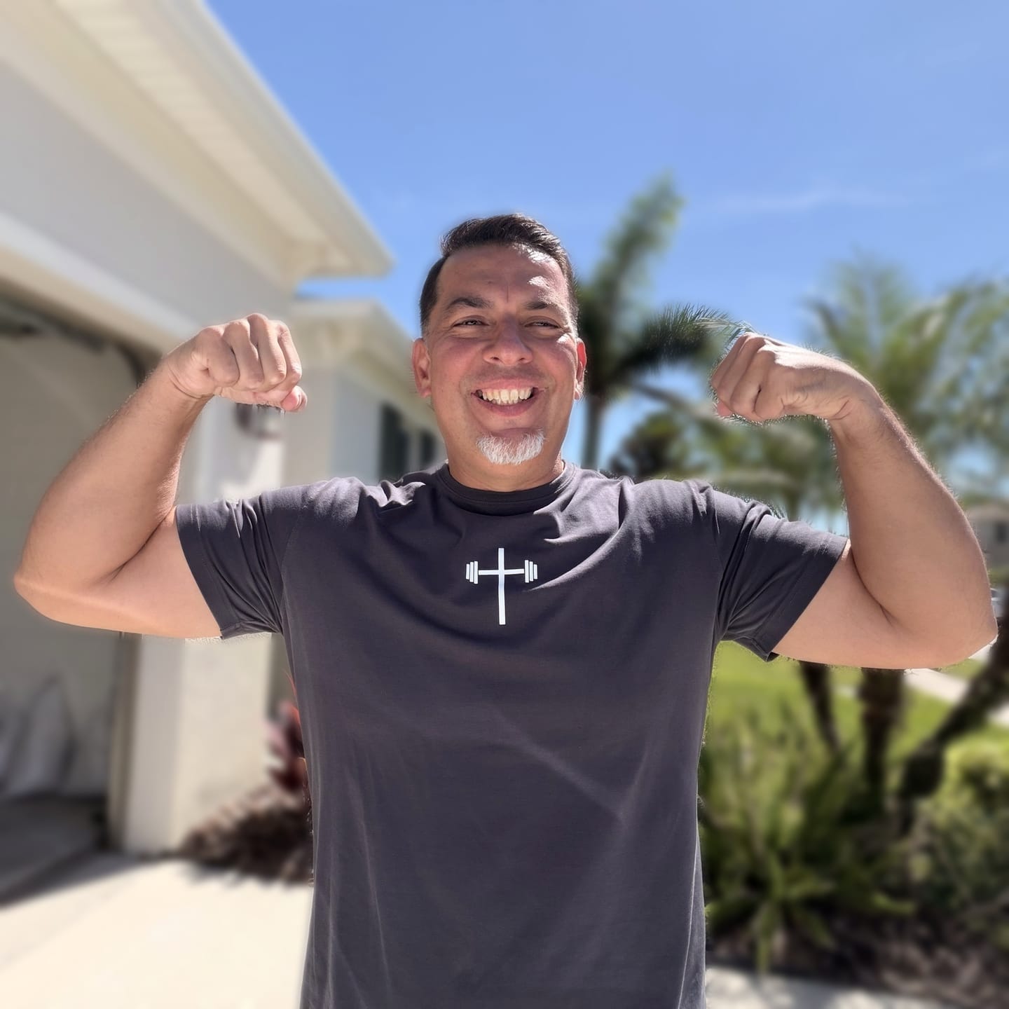 Customer photo review of Sovereign Performance Tee