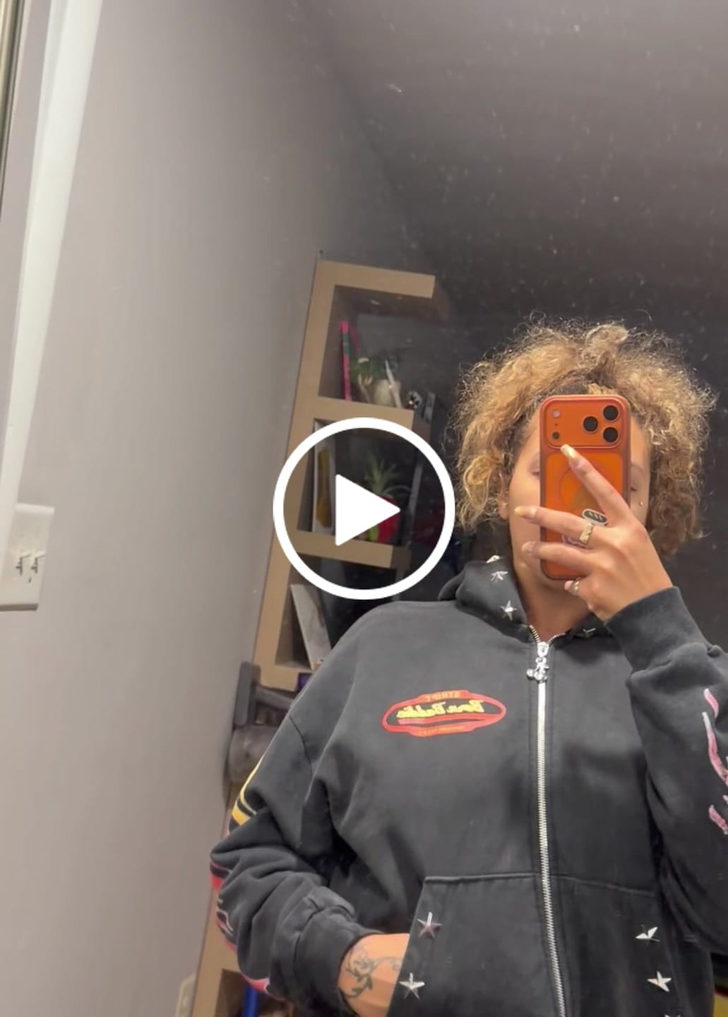 Customer video review of MOTO CLUB FULL ZIP HOODIE