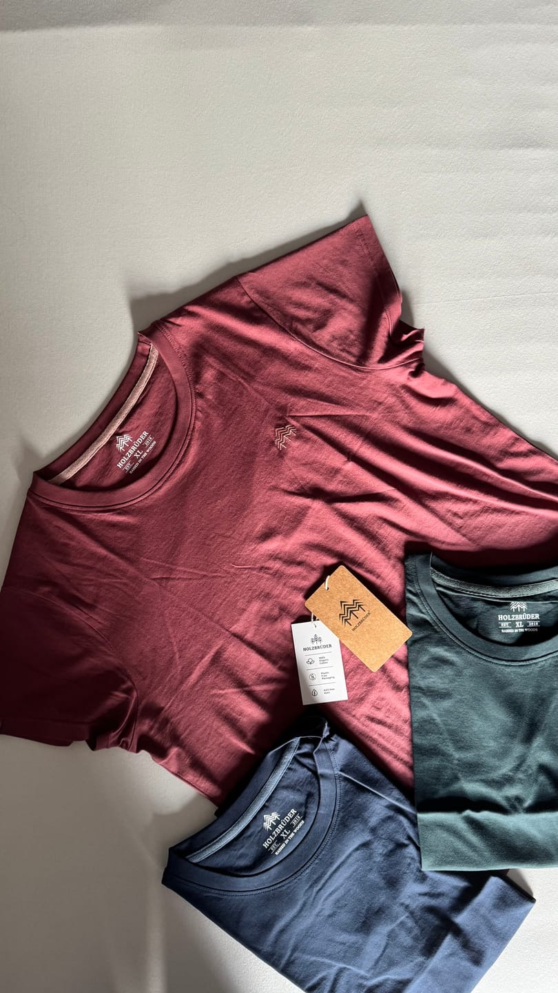 Customer photo review of Holzbrüder® Bio Damen Shirt aus mercerisierter Baumwolle