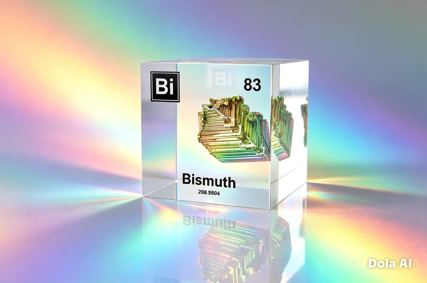 Customer photo review of Bismuth Element Cube