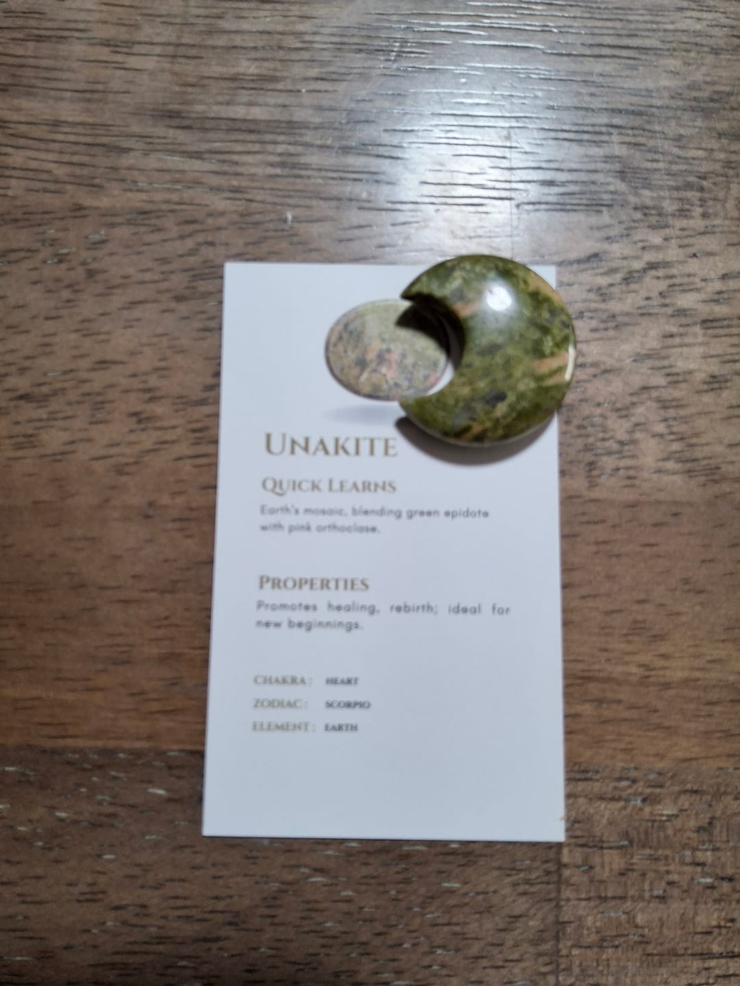 Customer photo review of Crystal Mini Moon