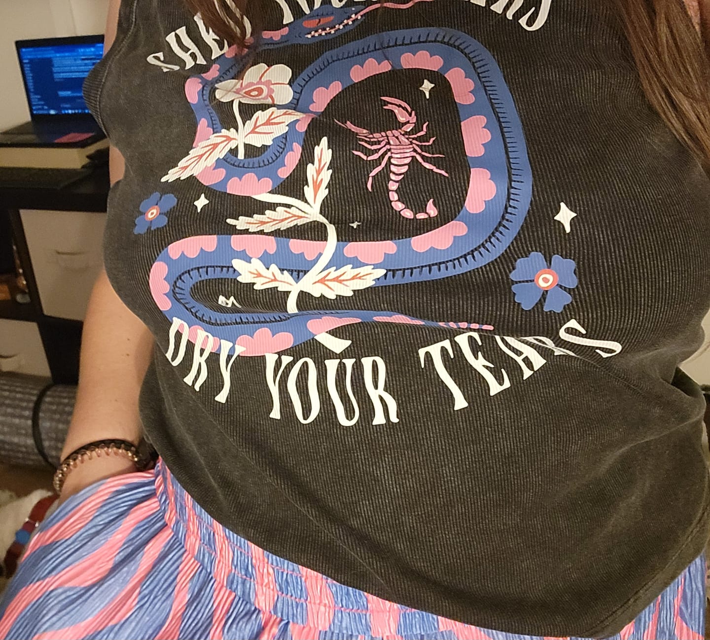 Customer photo review of Shed Your Fears Tank
