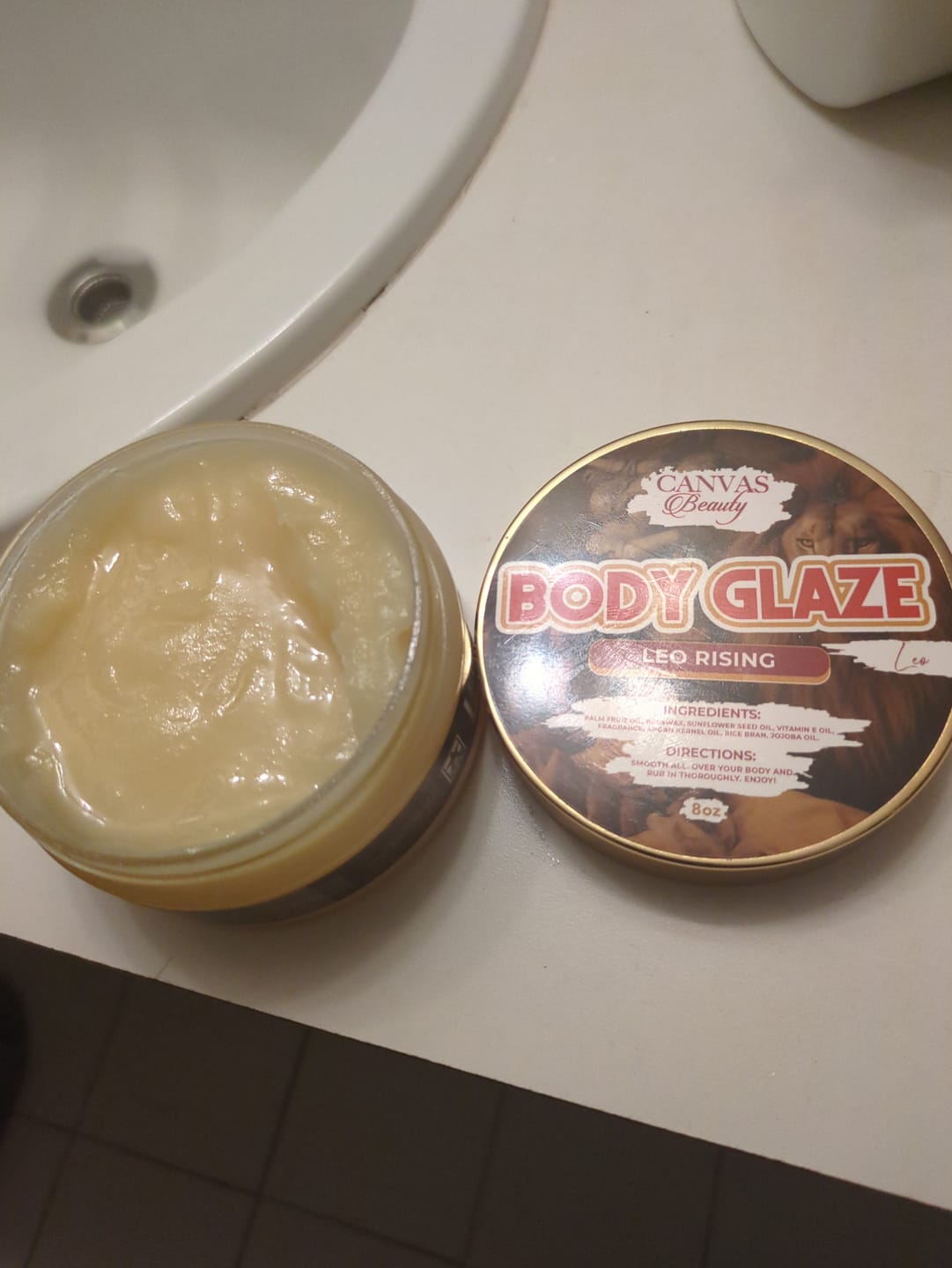 Customer photo review of Inspired by Collection BODY GLAZE: LEO (LEO)