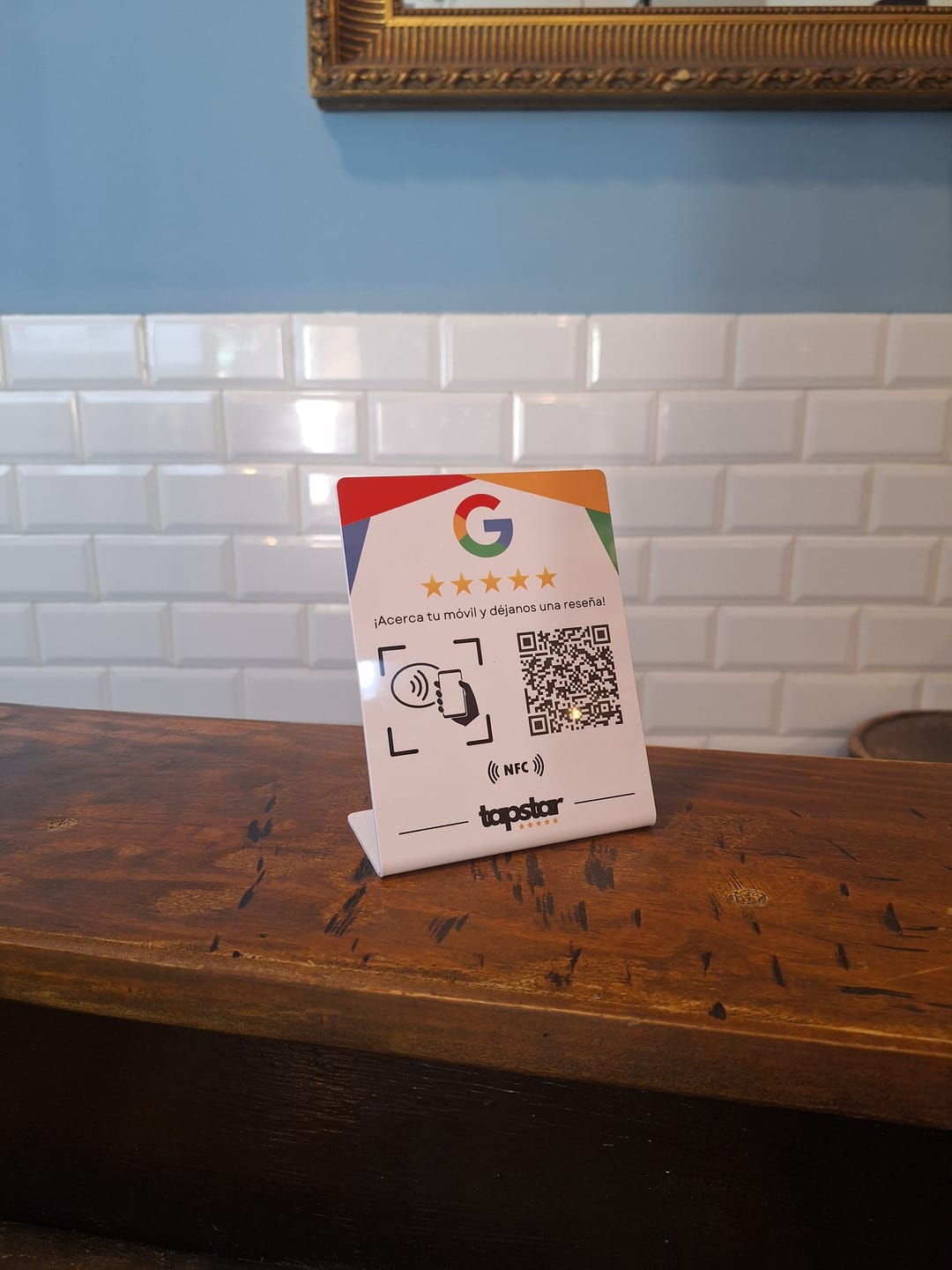 Customer photo review of Expositor Reseñas Google