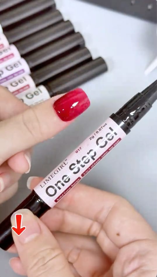 Customer photo review of Kit de Gel para Uñas 3 en 1