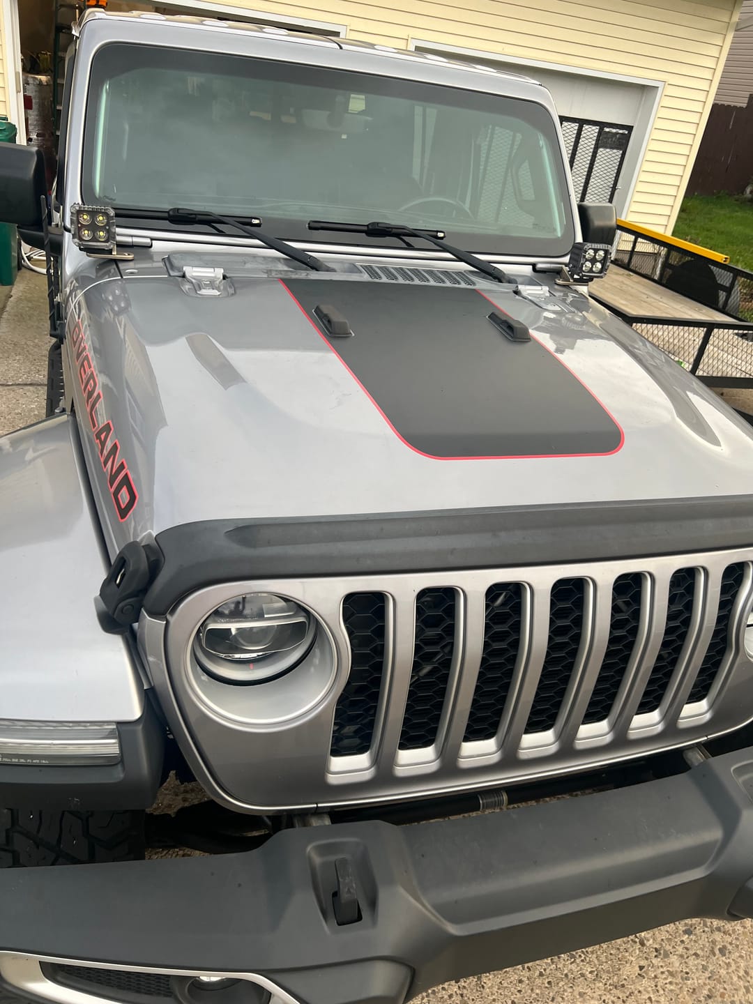 Customer photo review of Hood Lettering | Set of 2