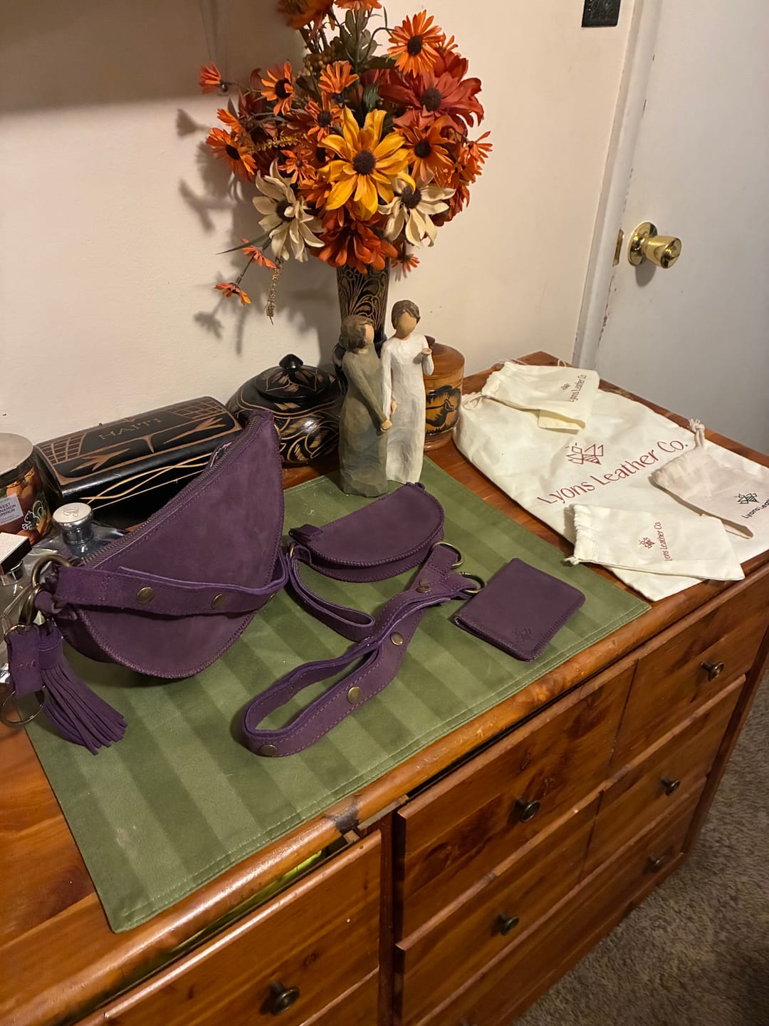 Customer photo review of Violet Tassel