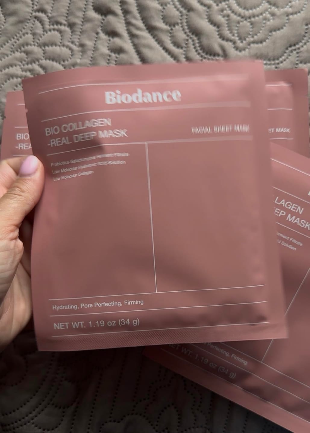 Customer photo review of BioDance-Collagen Real Deep Mask