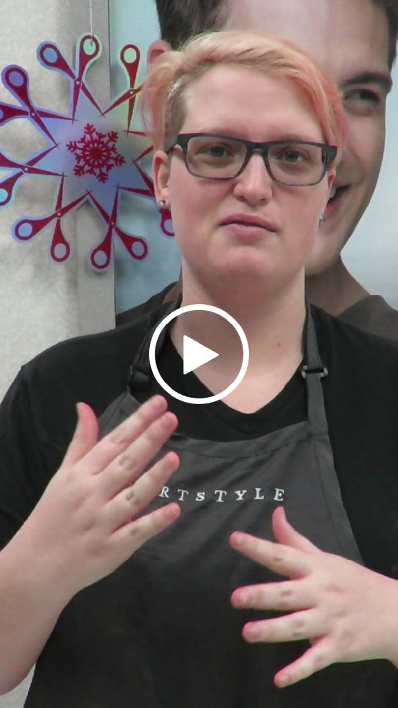Customer video review of Hair Scissor Sharpening