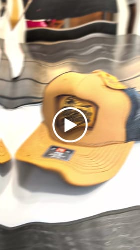 Customer video review of Premium Custom Leather Patch Hats (Wholesale)
