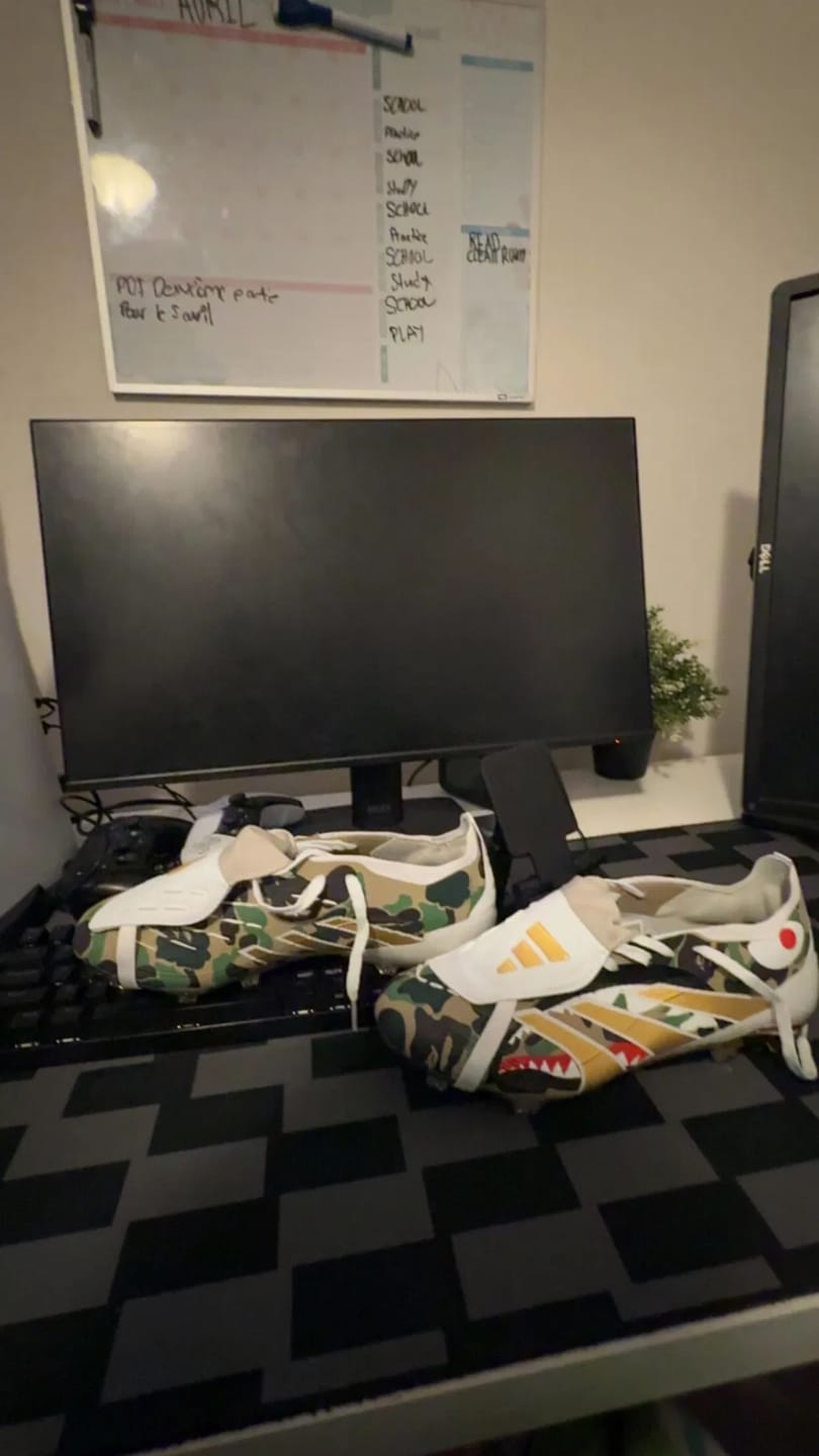 Customer photo review of Predator Elite FG X BAPE