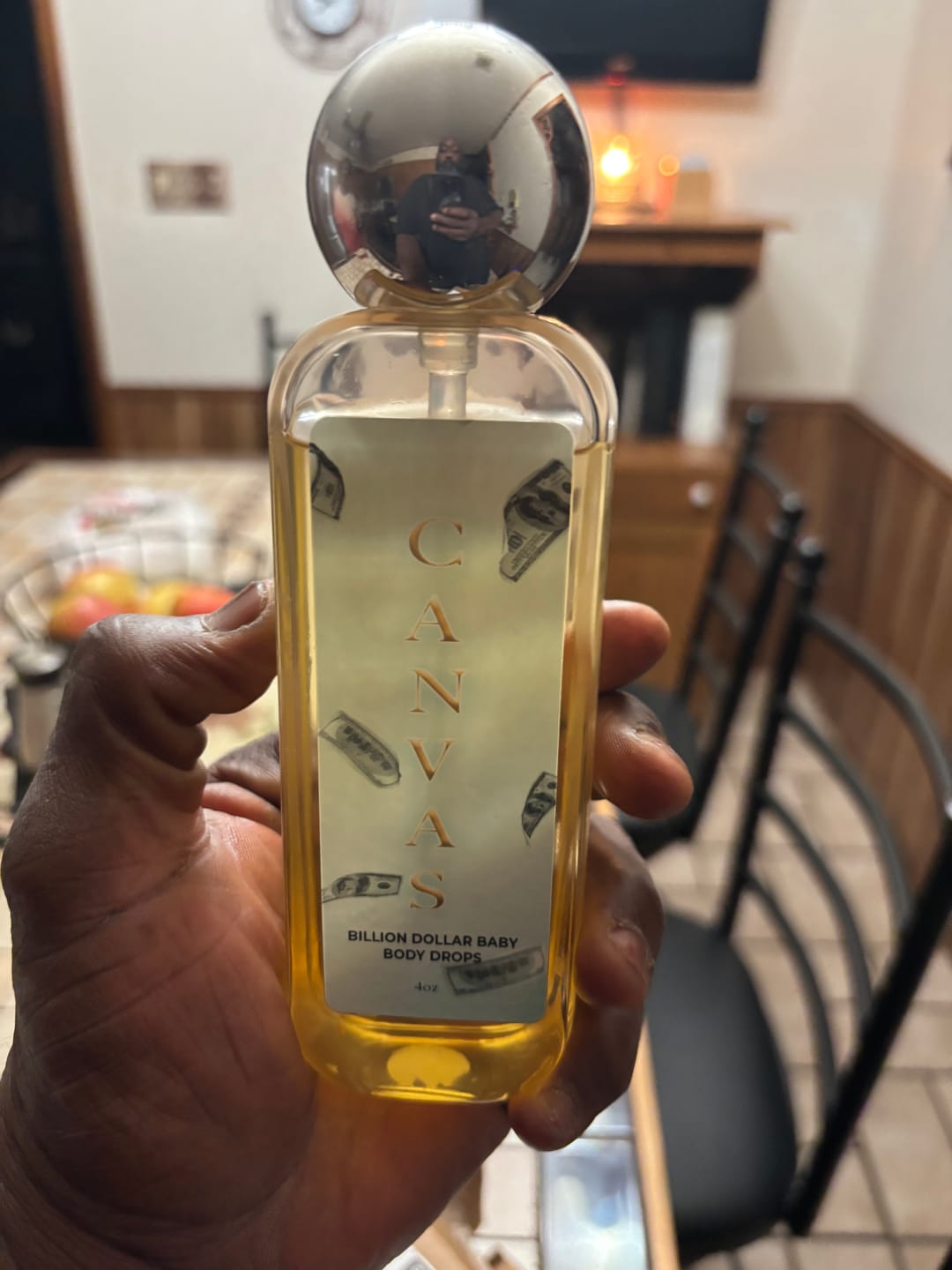 Customer photo review of (NEW) BODY DROPS: BILLION DOLLAR BABY