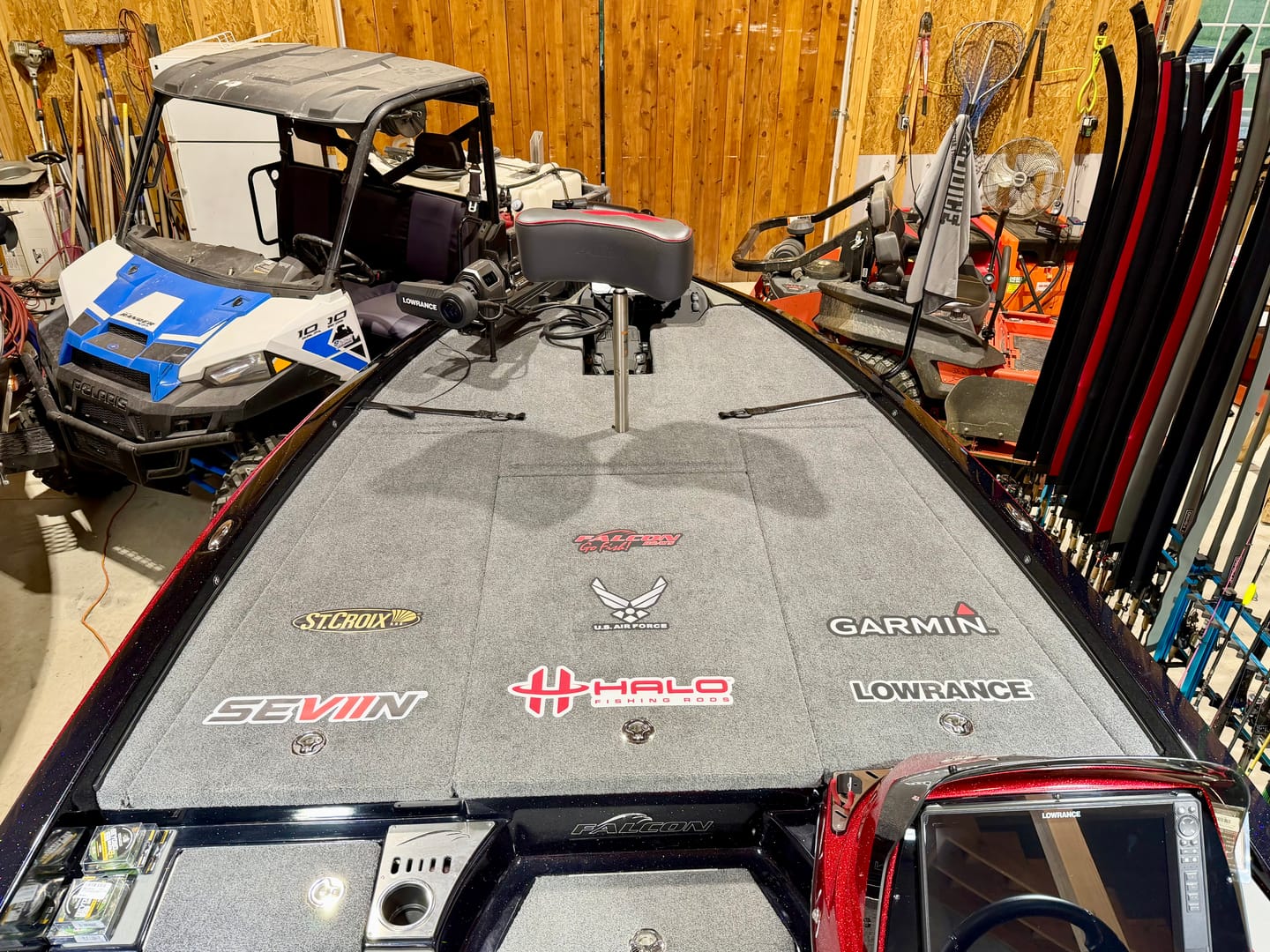 Customer photo review of Garmin Carpet Graphic