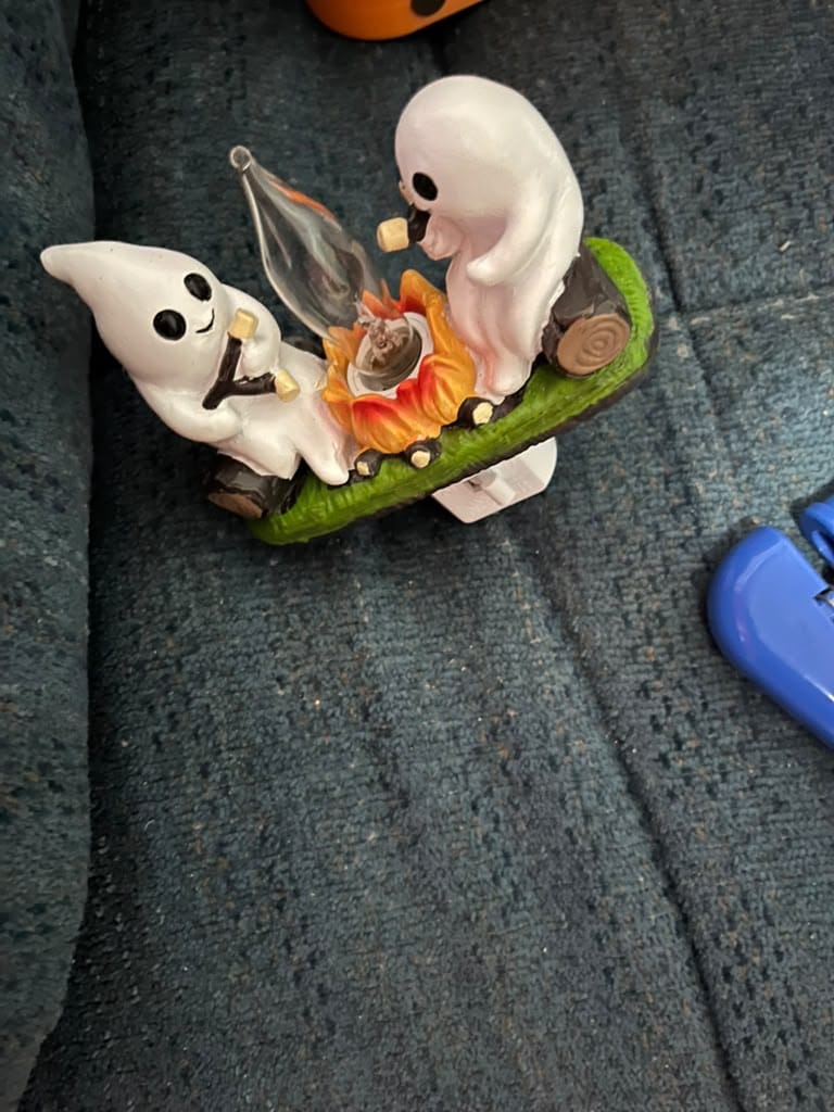 Customer photo review of Ghost Campfire Night Light™