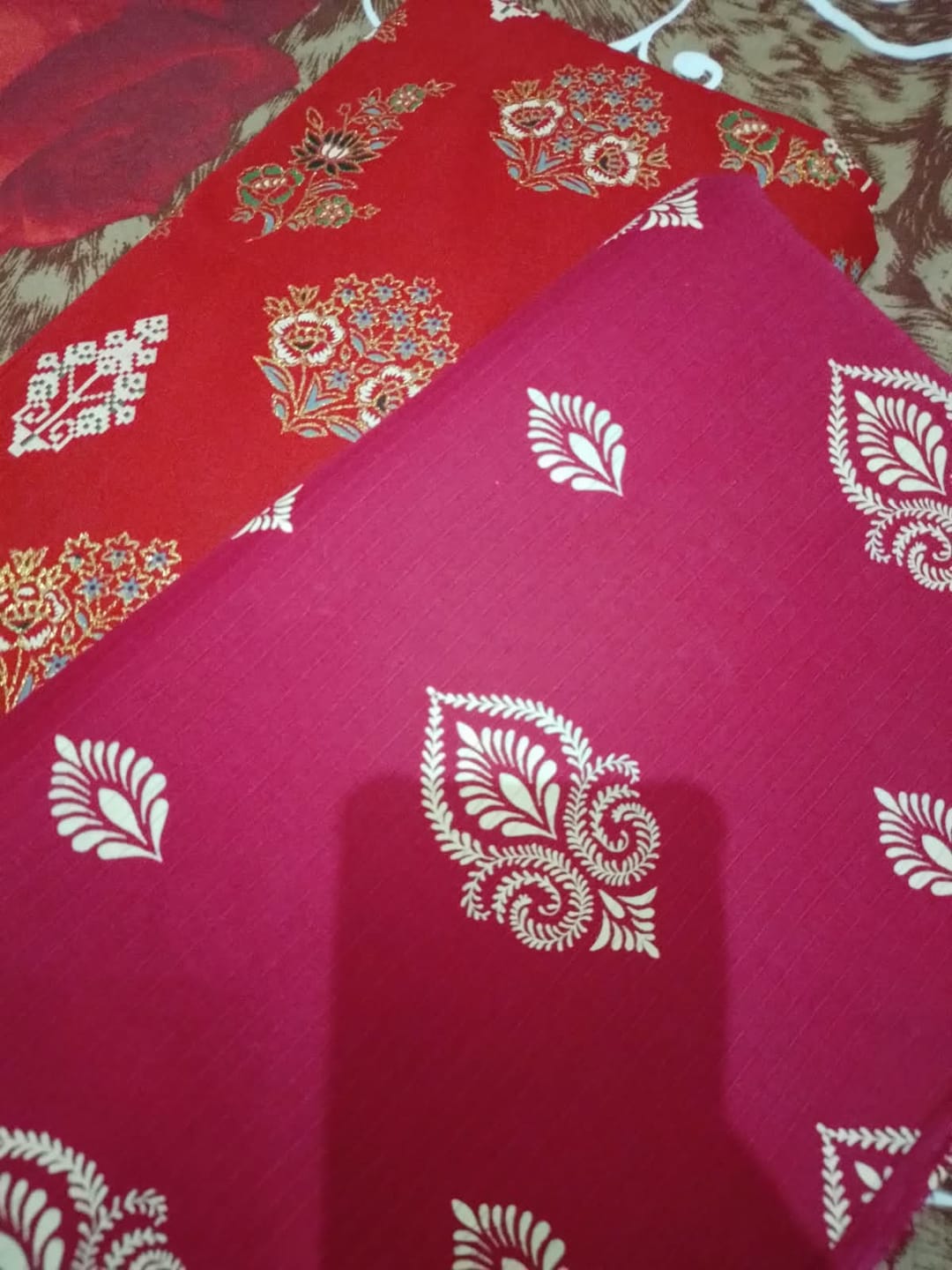 Customer photo review of Black Heritage — Printed Khaddar 2-Piece Unstitched Suit