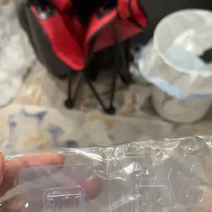 Customer photo review of Organizzazione Casa Facile Supporti Adesivi Multiuso Senza Foro