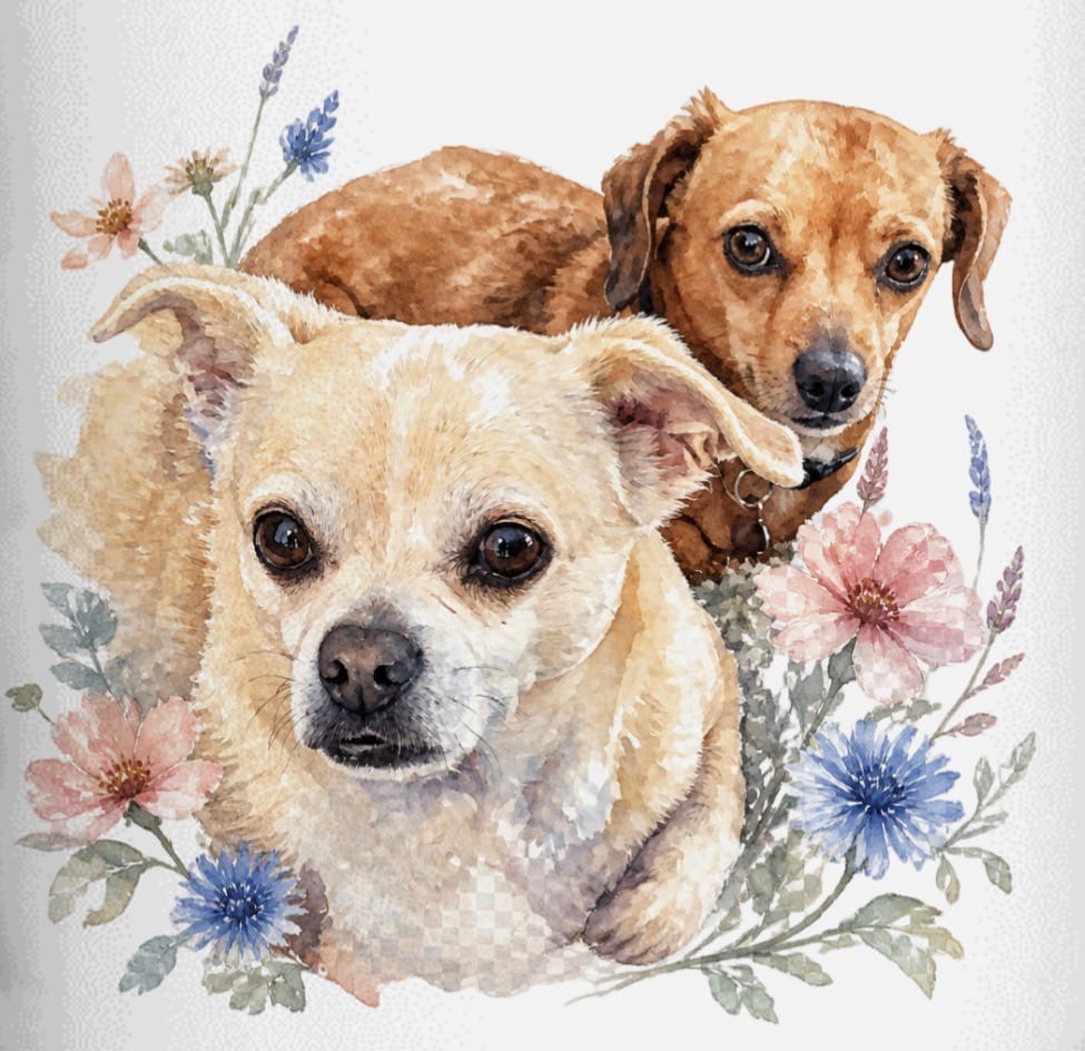Customer photo review of Watercolor - Personalized Mug
