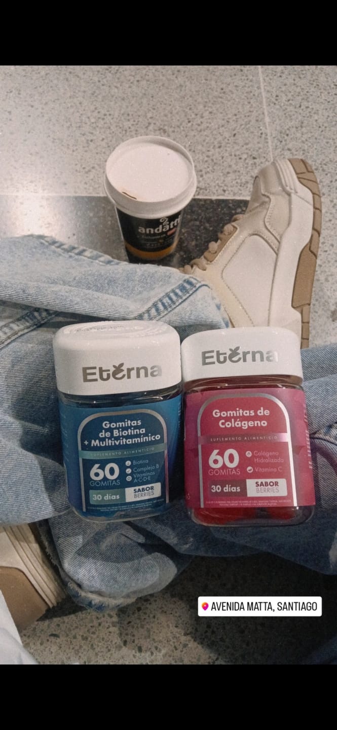 Customer photo review of Pack Biotina + Colágeno | Suscripción