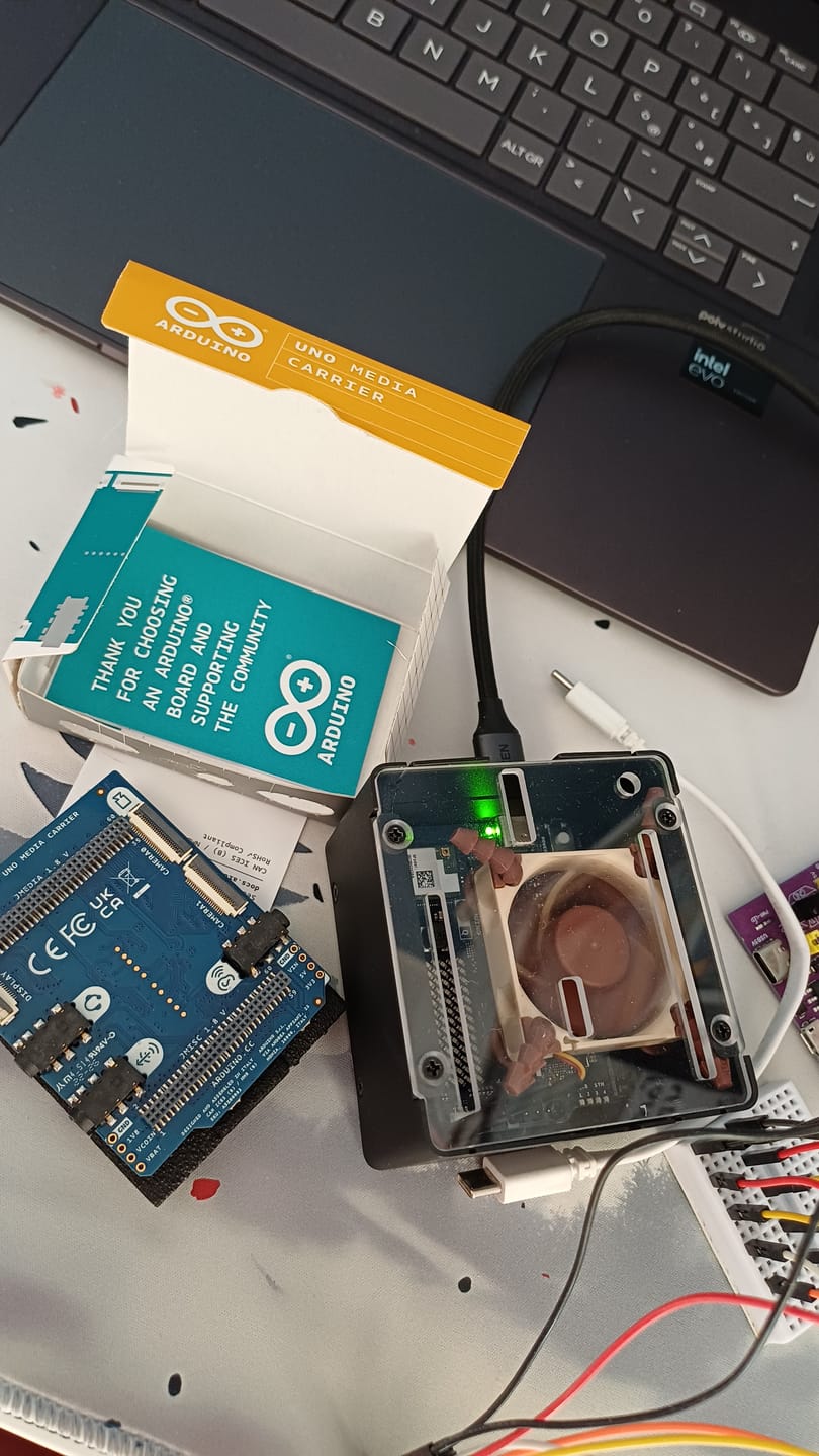 Customer photo review of Arduino® UNO™ Media Carrier