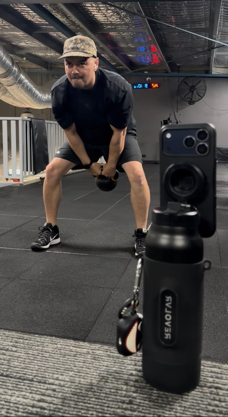 Customer photo review of HALO PRO MAX™ featuring the MagLock™ Sleeve