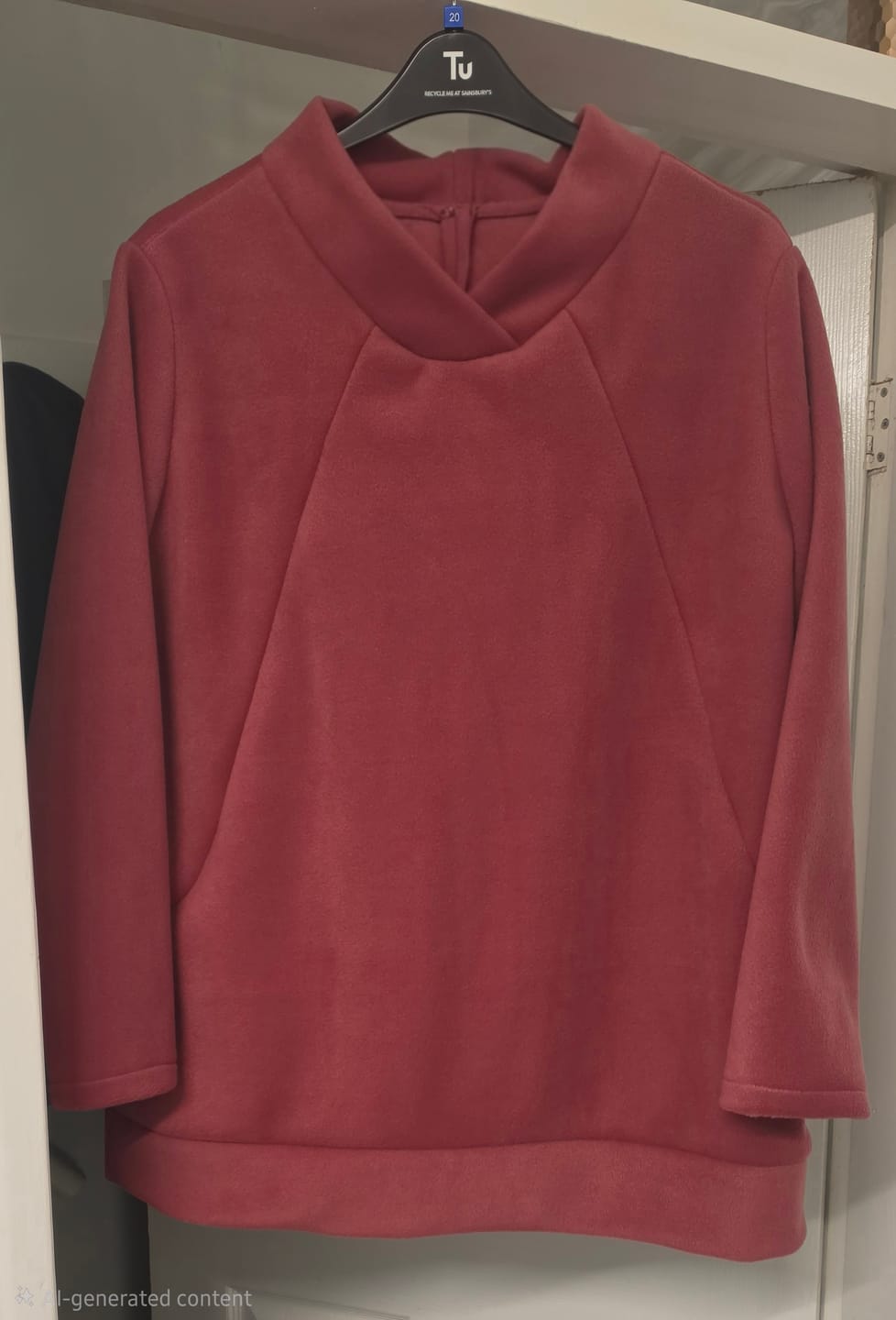 Customer photo review of Plain Anti Pill Polar Fleece Fabric