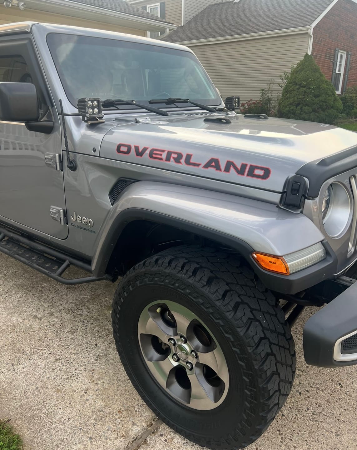 Customer photo review of Hood Graphic for RUBICON | Matte Black - fits Wrangler JL & Gladiator JT
