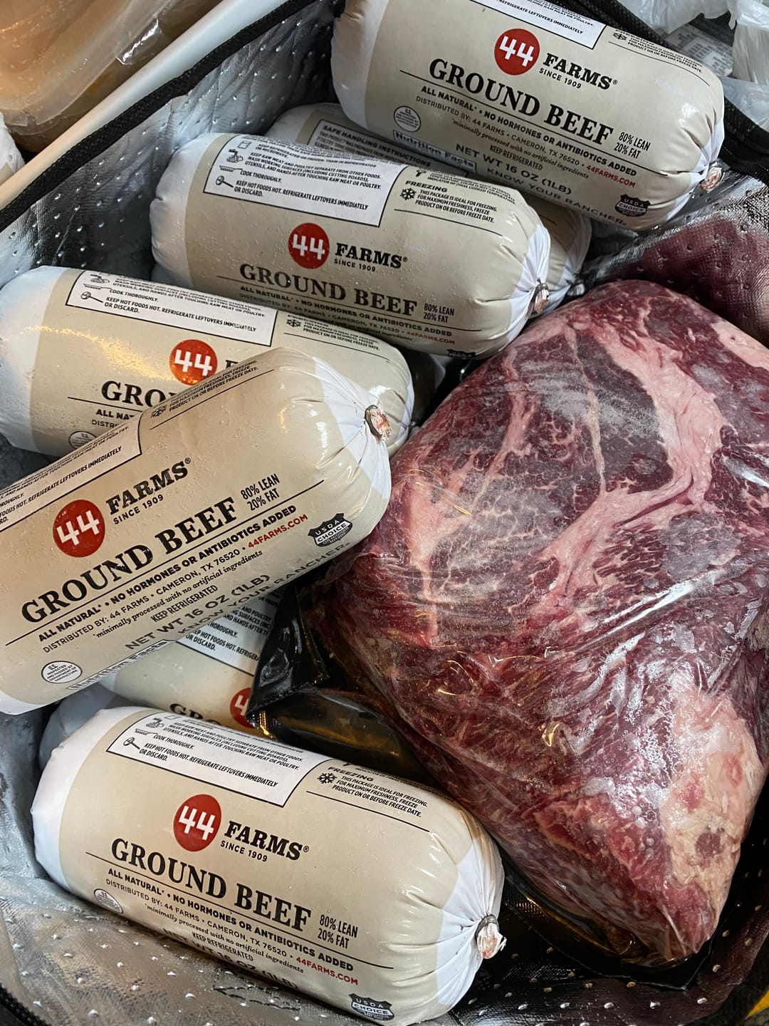Customer photo review of 80/20 Angus Ground Beef Choice or Higher