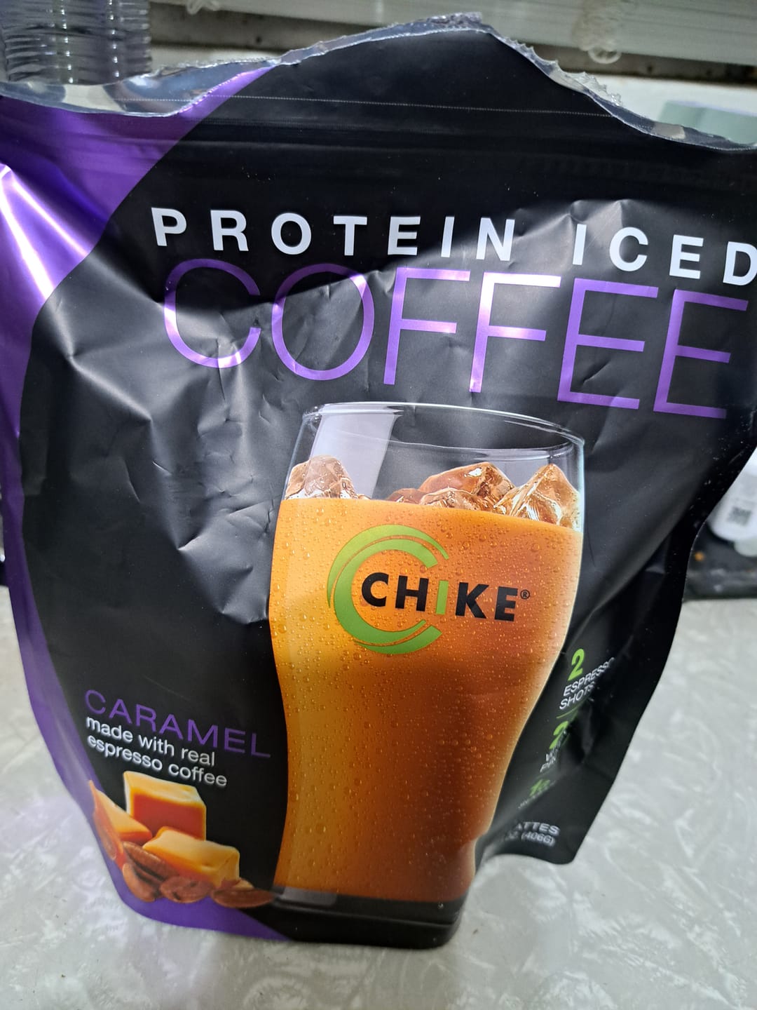 Customer photo review of Chike High Protein Iced Coffee BAG