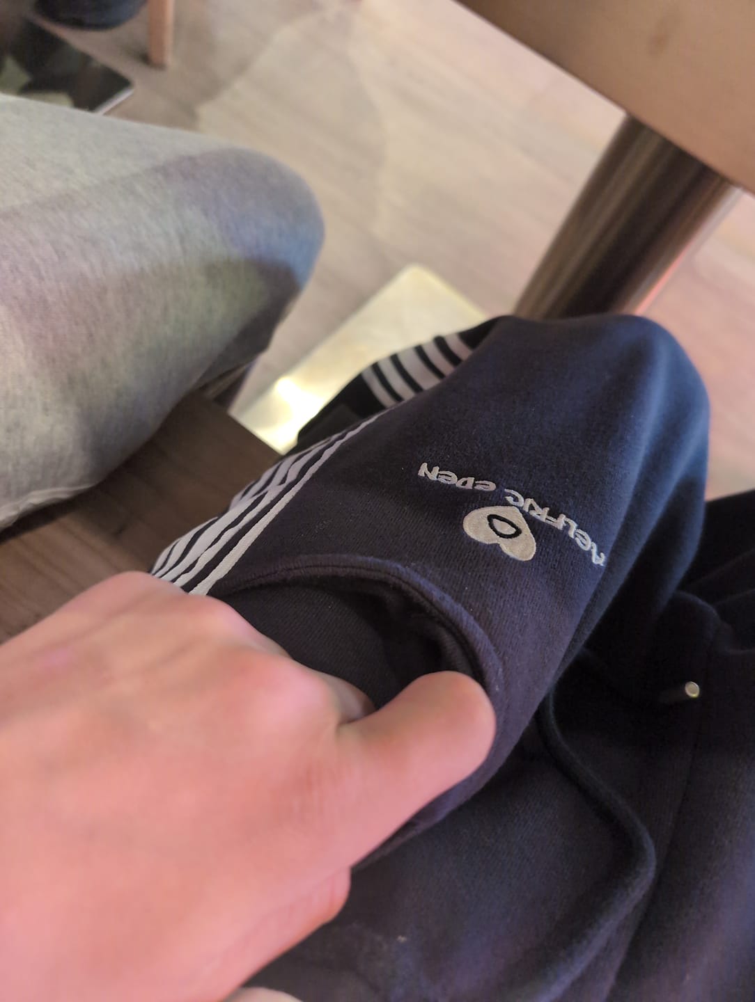 Customer photo review of Aelfric Eden Double Waist Baggy Sweatpants