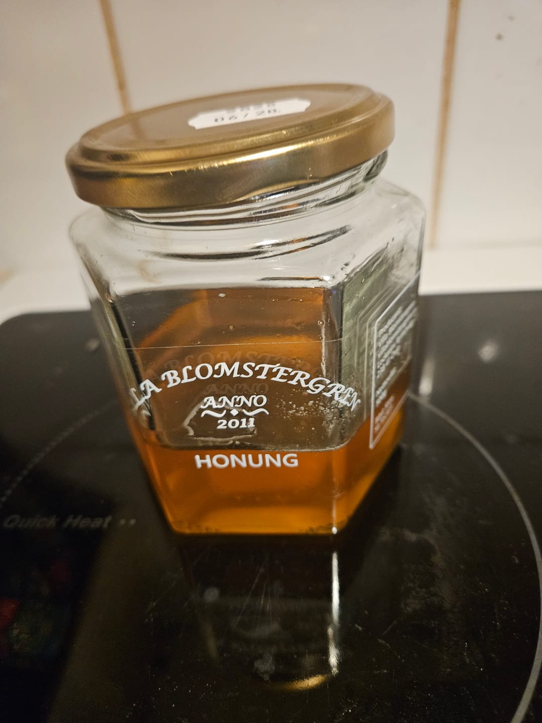 Customer photo review of Flytande honung 2 kg (4×500 g) – Svensk RAW honung