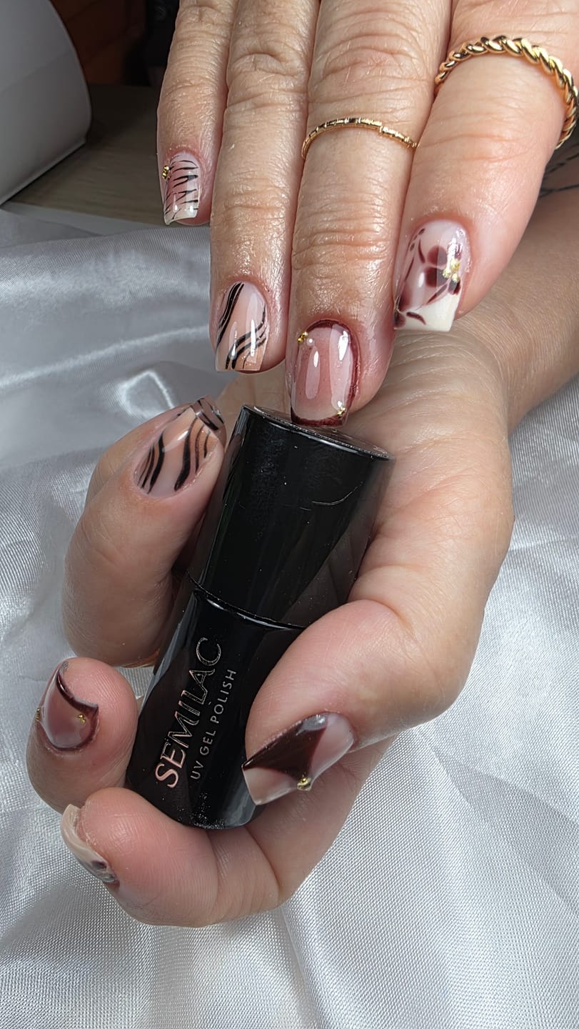 Customer photo review of Semilac A715 Bronzed Bliss UV Gel Polish