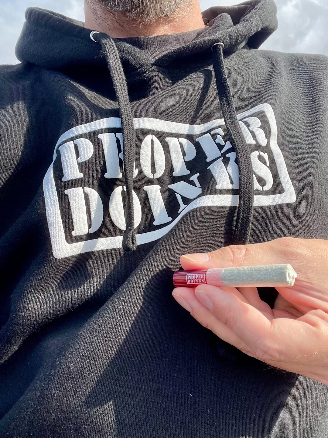 Customer photo review of Proper Event Hoodies