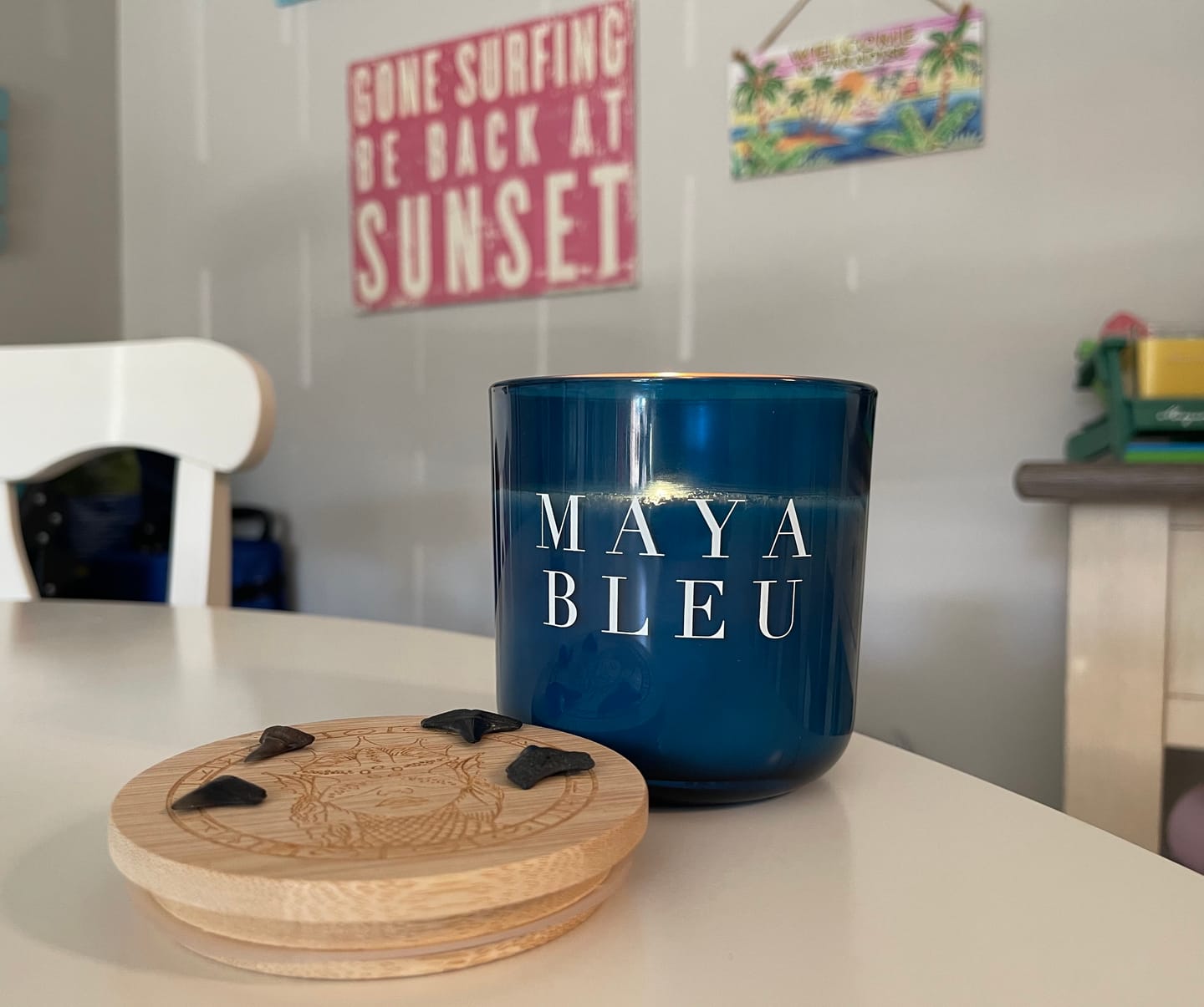 Customer photo review of The Original Shark Tooth Candle