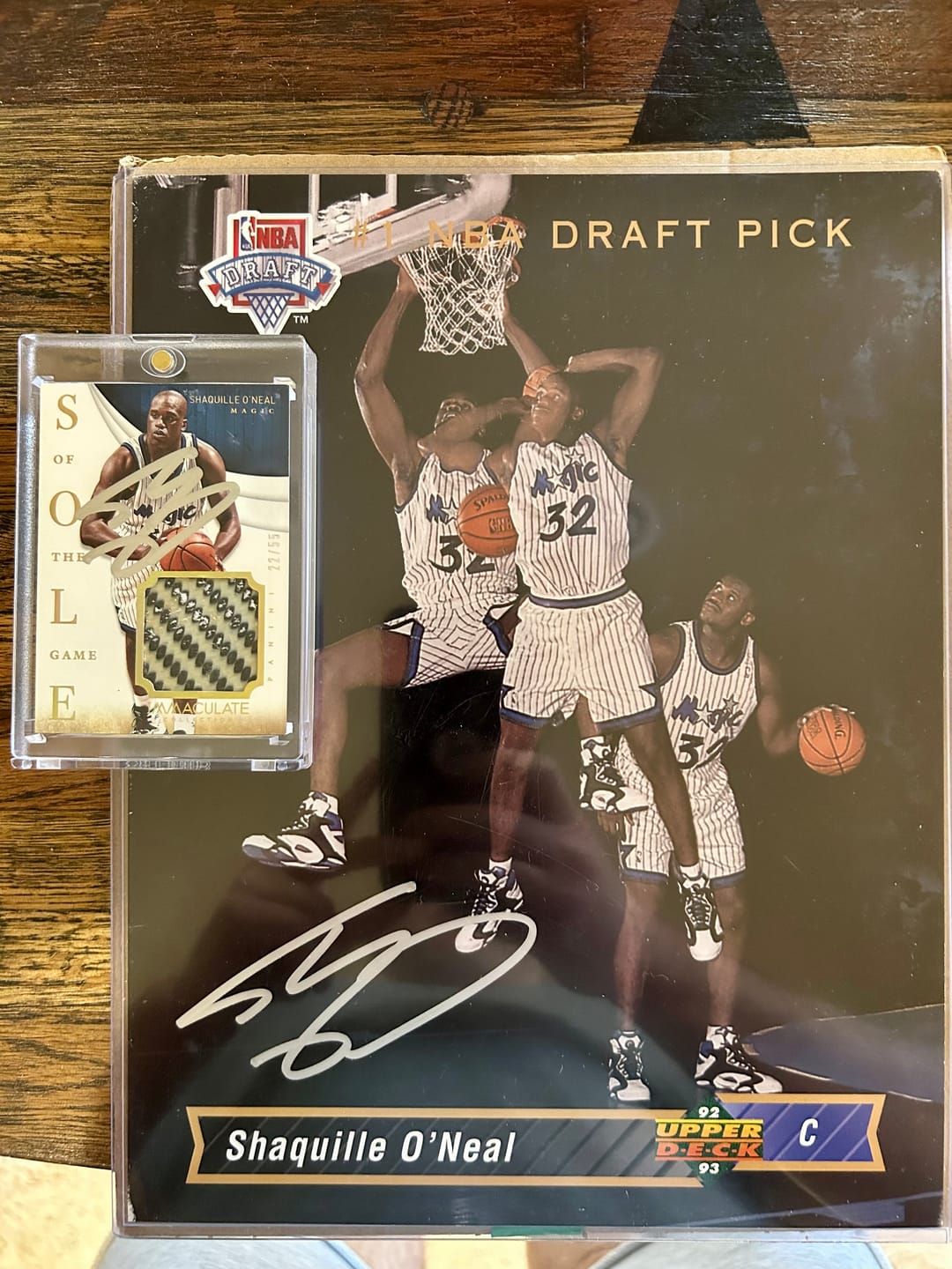 Customer photo review of Shaquille O'Neal Autograph Signing
