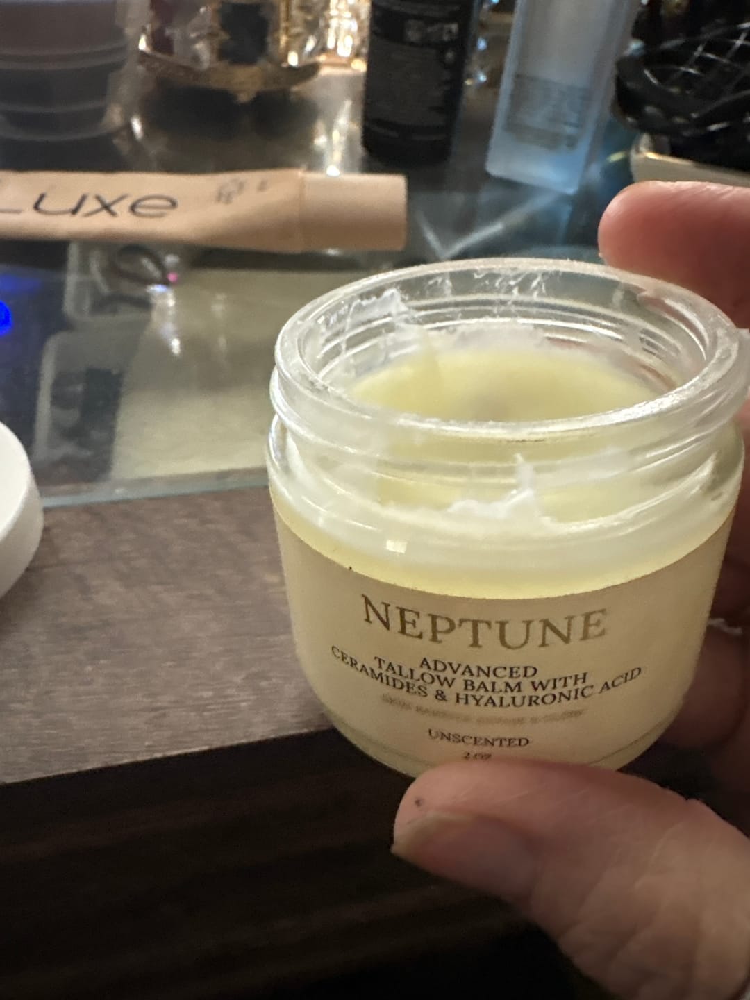 Customer photo review of Tallow Balm Advanced w/ Ceramides & Hyaluronic Acid