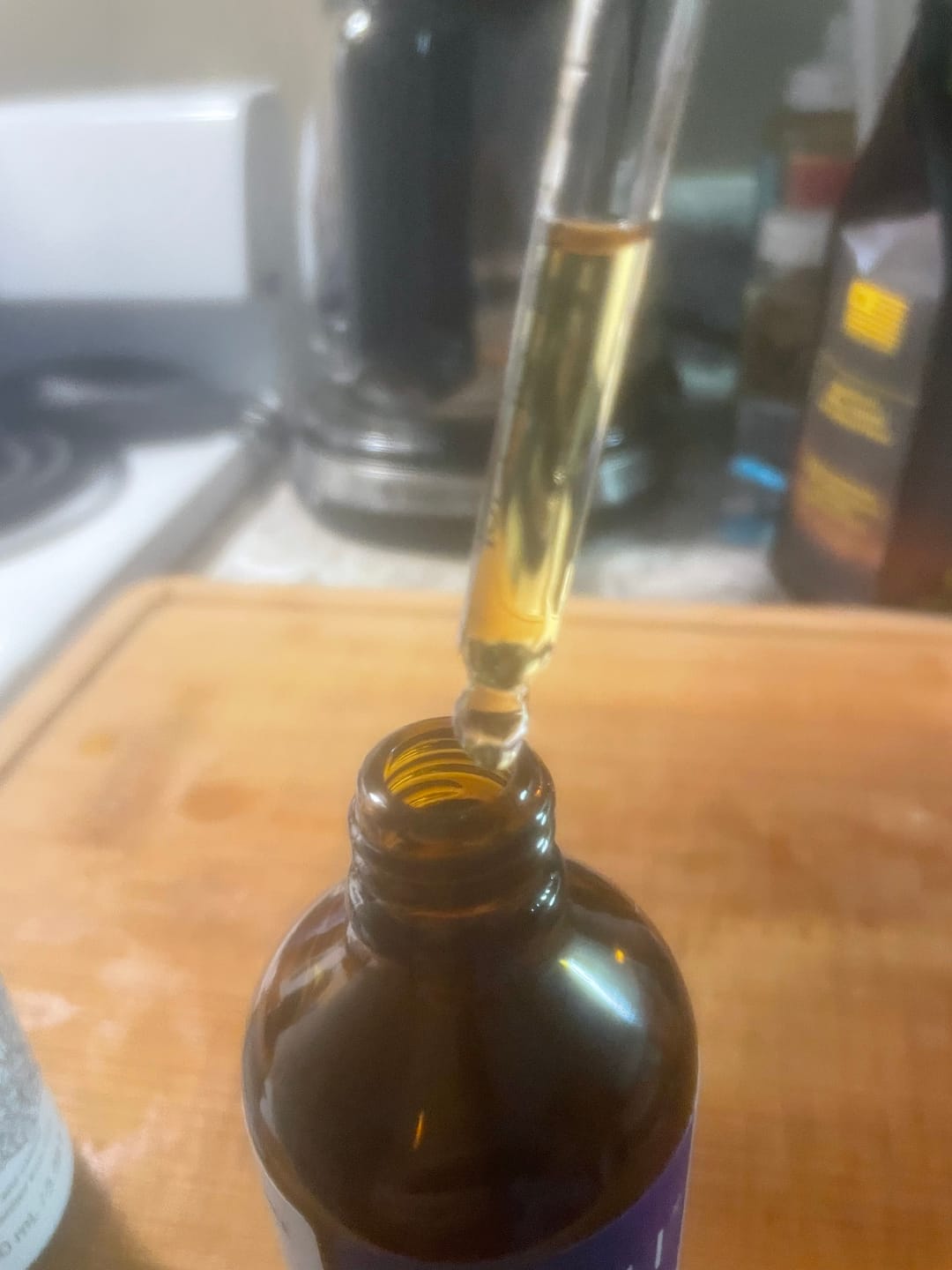 Customer photo review of Myrrh Essential Oil – Warm Resinous Aroma for Diffusers, Skin Care & DIY Blends