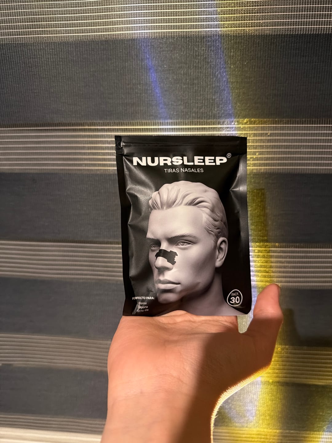 Customer photo review of Tiras Nasales Nursleep®