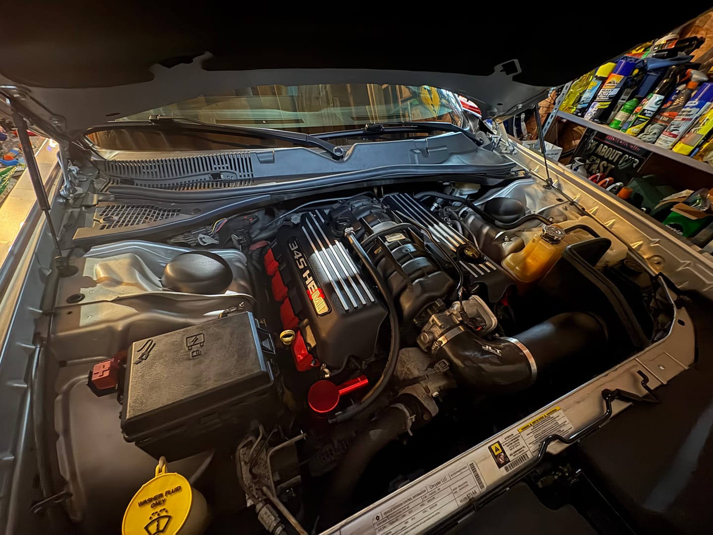 Customer photo review of "345 HEMI" Half Cover Inlay
