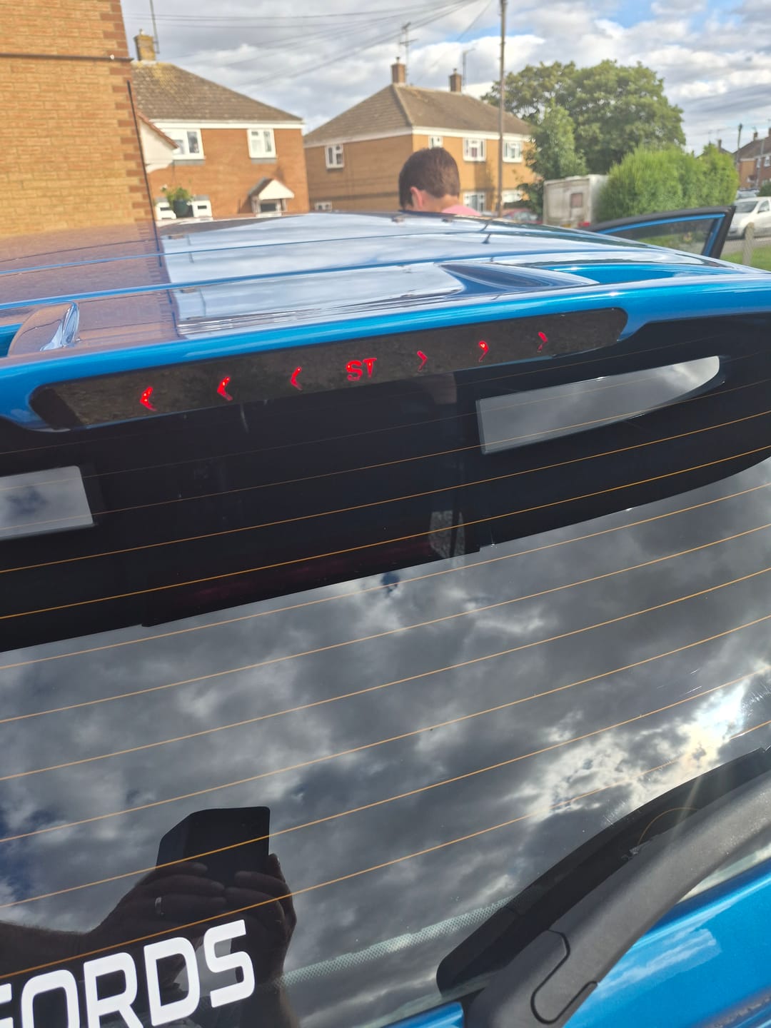 Customer photo review of Upper Middle Brake Light Cover Plate - Mk3/3.5 Focus & Mk7/7.5 Fiesta