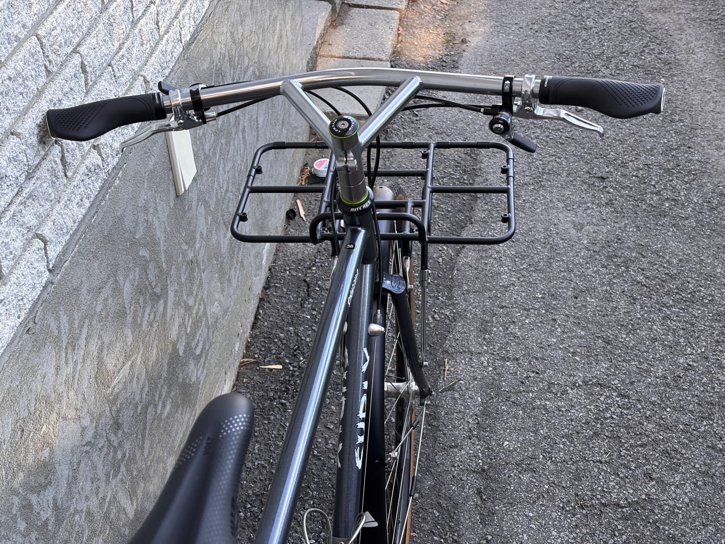 Customer photo review of Fairweather B903 Bullmoose Handlebar