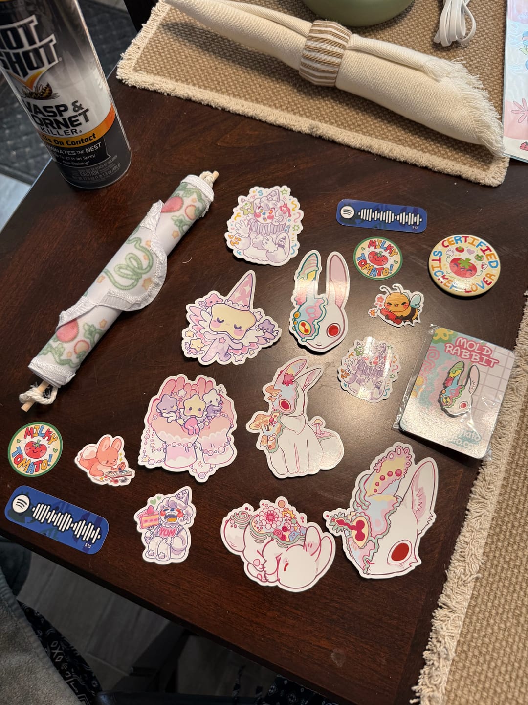 Customer photo review of Angel Star Baby Stickers!