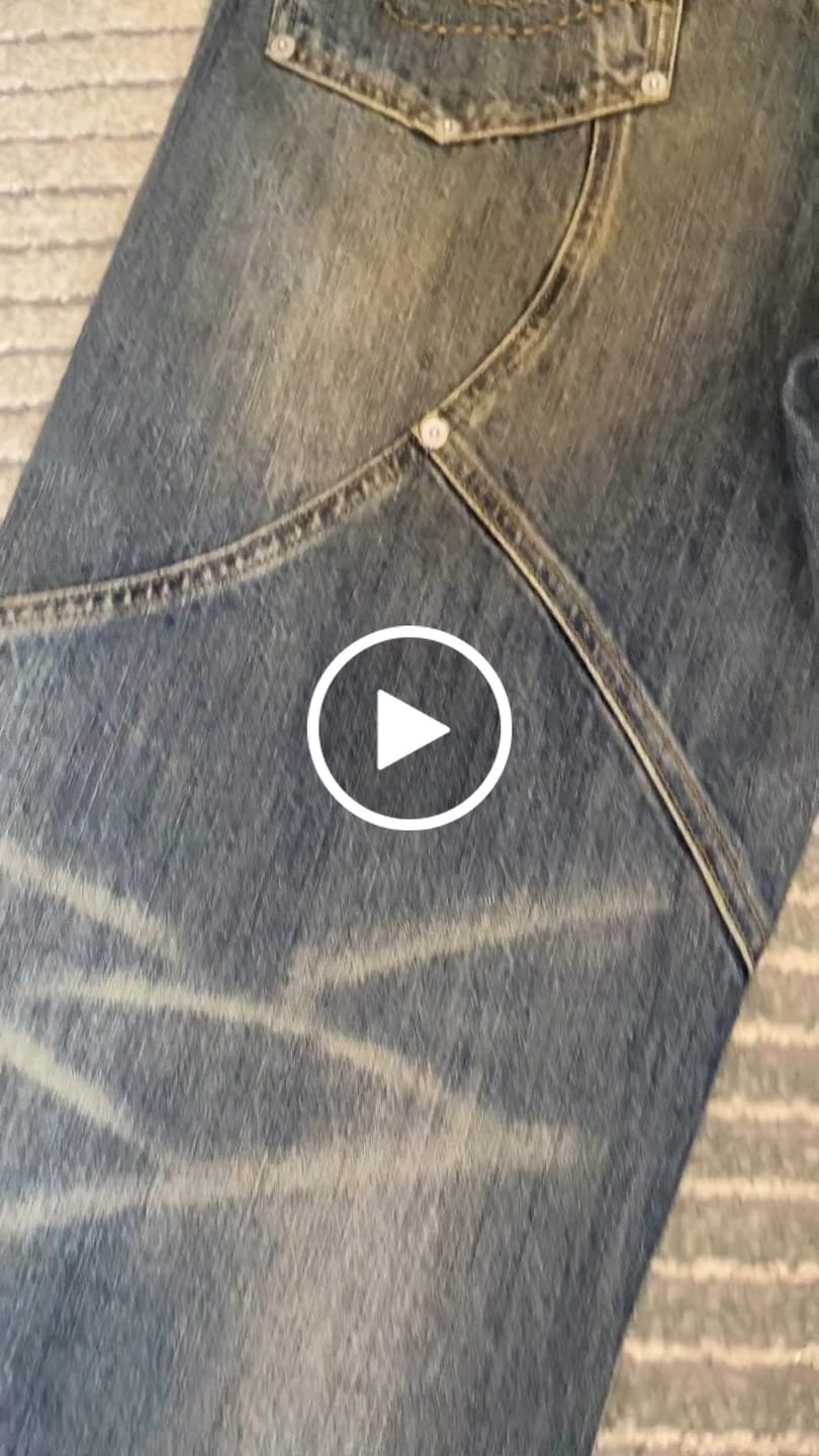 Customer video review of Scar Denim Sand Blue