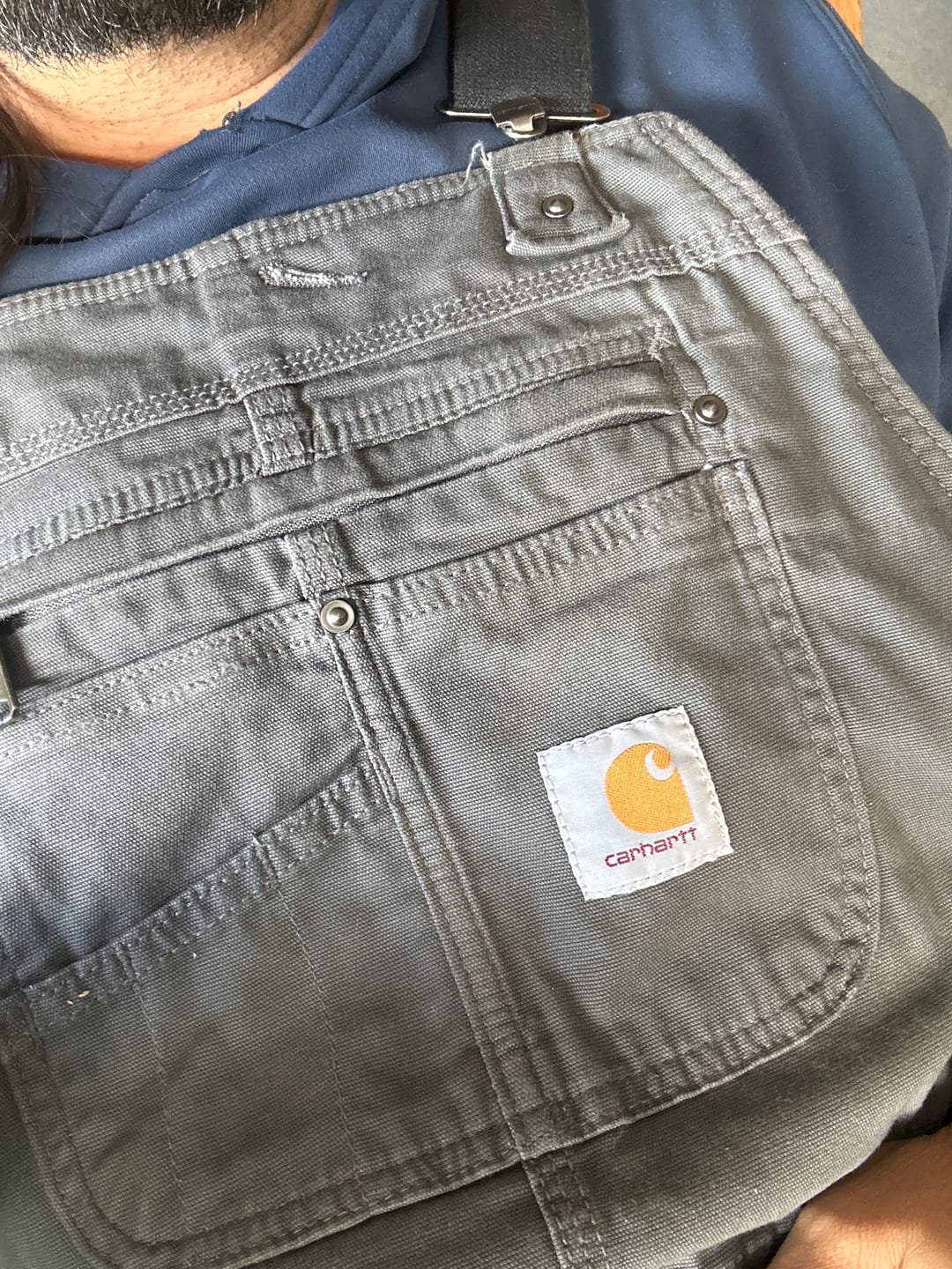 Customer photo review of Carhartt Rugged Flex Rigby Bib Overall