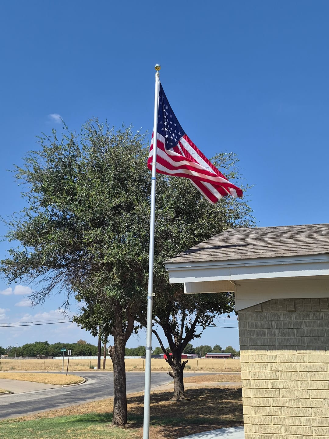 Customer photo review of 3' x 5' American Flag