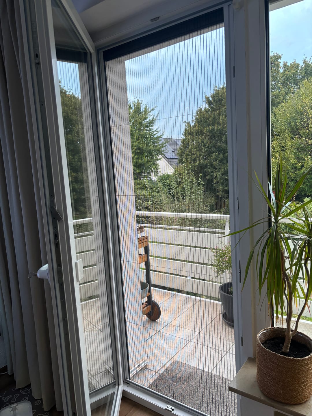 Customer photo review of Fliegengitter zum Schieben