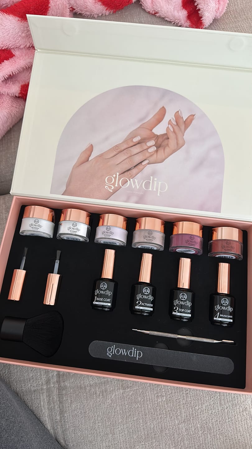 Customer photo review of Glowdip Alles-in-één Manicure Set